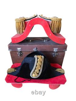 WW2 WWII Imperial Japanese Navy Court cap epaulettes Dress Uniform With Case