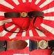 Ww2 World War 2 Japan Ijn Imperial Japanese Navy Officer Sword Katana Belt Name