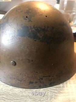WW2 imperial Japanese Army Helmet Military Type 90 Iron Liner from JP