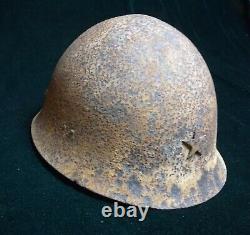 WW2 imperial Japanese Army Iron Helmet Type 90 Soldier WW? Military Japan