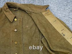 WW2 vintage Imperial Japan Army 1939 Coat military outer wear Japanese