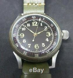 WWII 40s Seikosha Royal Japanese Air-Force Kamakazi Big Pilot Watch 48mm