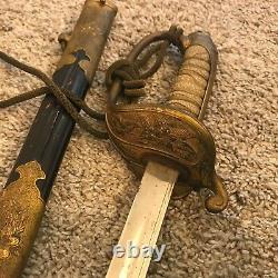 WWII Era Imperial Japanese Officer's Parade Sword