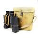 Wwii Imperial Japanese Army Field Binoculars Tropical Case 7 X 50 Nikko Novar