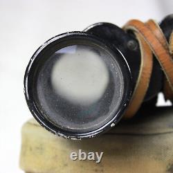 WWII IMPERIAL JAPANESE ARMY FIELD BINOCULARS TROPICAL CASE 7 x 50 NIKKO NOVAR