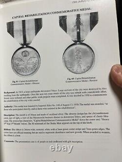 WWII Imperial Japanese 1930 Tokyo Capital Rehabilitation Commemorative Medal