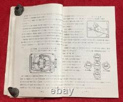 WWII Imperial Japanese Army Aircraft Precision Instruments Manual 1940s Aviation