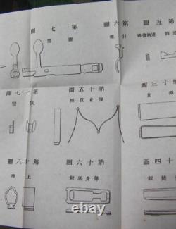 WWII Imperial Japanese Army Arisaka Type 38 Rifle Manual with Foldout Diagram