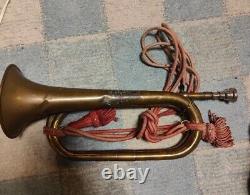 WWII Imperial Japanese Army Bugle, Same Model as Banzai Charge, YAMATO Marked