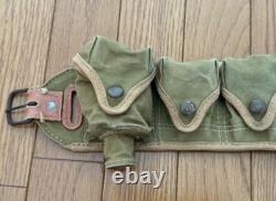 WWII Imperial Japanese Army Cavalry Ammo Bandolier 1939 Rare Military