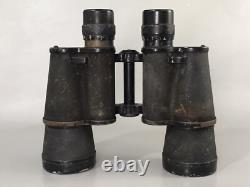 WWII Imperial Japanese Army Field Binoculars 7×50 7.1° NIKKO NOVAR Reticle Scale