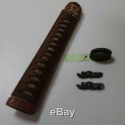 WWII Imperial Japanese Army Gun Sword Parts Military Antique Free Shipping