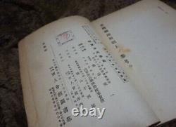 WWII Imperial Japanese Army Heavy Machine Gun Manual, Historical Document