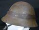 Wwii Imperial Japanese Army Ija Home Guard'last Ditch' Helmet Green Line Banded