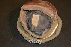 WWII Imperial Japanese Army IJA Military Academy School Cadet Service Visor Hat