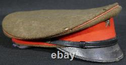 WWII Imperial Japanese Army IJA Officers Service Visor Hat with Star Repair / Re