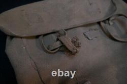 WWII Imperial Japanese Army IJA Type 99 Enlisted Field Pack Rucksack, Marked