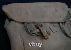 WWII Imperial Japanese Army IJA Type 99 Enlisted Field Pack Rucksack, Marked