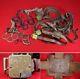 Wwii Imperial Japanese Army Leather Horse Tack Set, Cherry Blossom Marked, Rare