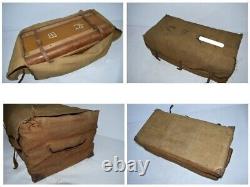 WWII Imperial Japanese Army Leather Trunk and Canteen Set Rare Collectible