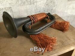 WWII Imperial Japanese Army March Trumpet bugle Military Antique Free Shipping