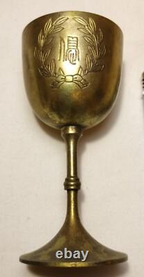 WWII Imperial Japanese Army Marksmanship Trophy Cup Shooting Award Victory