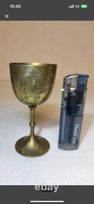 WWII Imperial Japanese Army Marksmanship Trophy Cup Shooting Award Victory
