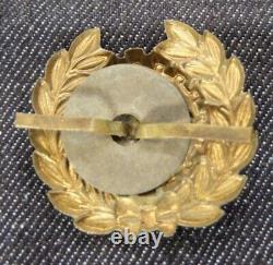 WWII Imperial Japanese Army Matsushita Aviation Arsenal Worker Cap Badge