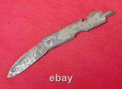 WWII Imperial Japanese Army Military Can Opener Pocket Knife 1940s Rare