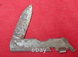 WWII Imperial Japanese Army Military Can Opener Pocket Knife 1940s Rare