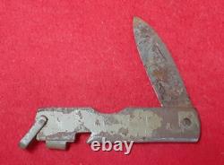 WWII Imperial Japanese Army Military Can Opener Pocket Knife 1940s Rare