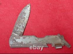 WWII Imperial Japanese Army Military Can Opener Pocket Knife 1940s Rare