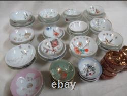 WWII Imperial Japanese Army Military Sake Cups Set x37 / China Incident