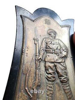 WWII Imperial Japanese Army Minister's Shield Commemorating Manchurian Incident