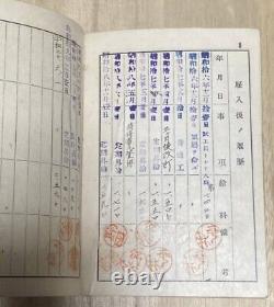 WWII Imperial Japanese Army Nagoya Arsenal Worker ID & Notebook Set
