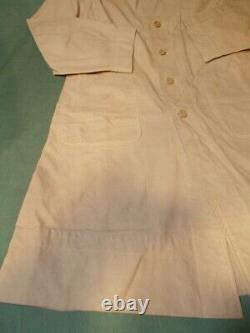 WWII Imperial Japanese Army/Navy Tropical Jacket, Unusual Open Pockets, Poncho