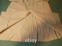 WWII Imperial Japanese Army/Navy Tropical Jacket, Unusual Open Pockets, Poncho