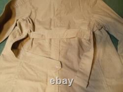 WWII Imperial Japanese Army/Navy Tropical Jacket, Unusual Open Pockets, Poncho