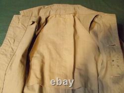 WWII Imperial Japanese Army/Navy Tropical Jacket, Unusual Open Pockets, Poncho