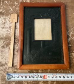 WWII Imperial Japanese Army Navy Yasukuni Shrine Photo Frame Commemorative Gift