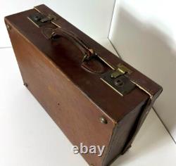 WWII Imperial Japanese Army Officer Personal Leather Briefcase Monogrammed
