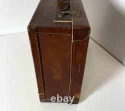 WWII Imperial Japanese Army Officer Personal Leather Briefcase Monogrammed