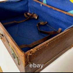 WWII Imperial Japanese Army Officer Personal Leather Briefcase Monogrammed