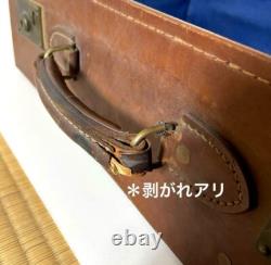 WWII Imperial Japanese Army Officer Personal Leather Briefcase Monogrammed