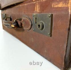 WWII Imperial Japanese Army Officer Personal Leather Briefcase Monogrammed