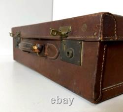 WWII Imperial Japanese Army Officer Personal Leather Briefcase Monogrammed