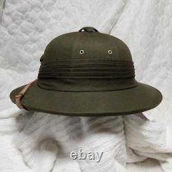 WWII Imperial Japanese Army Officer's Heat Protection Hat Free Shiipping