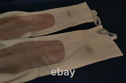 WWII Imperial Japanese Army Officers Riding Breeches Wartime Tailored, Leather