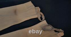 WWII Imperial Japanese Army Officers Riding Breeches Wartime Tailored, Leather