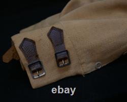 WWII Imperial Japanese Army Officers Riding Breeches Wartime Tailored, Leather